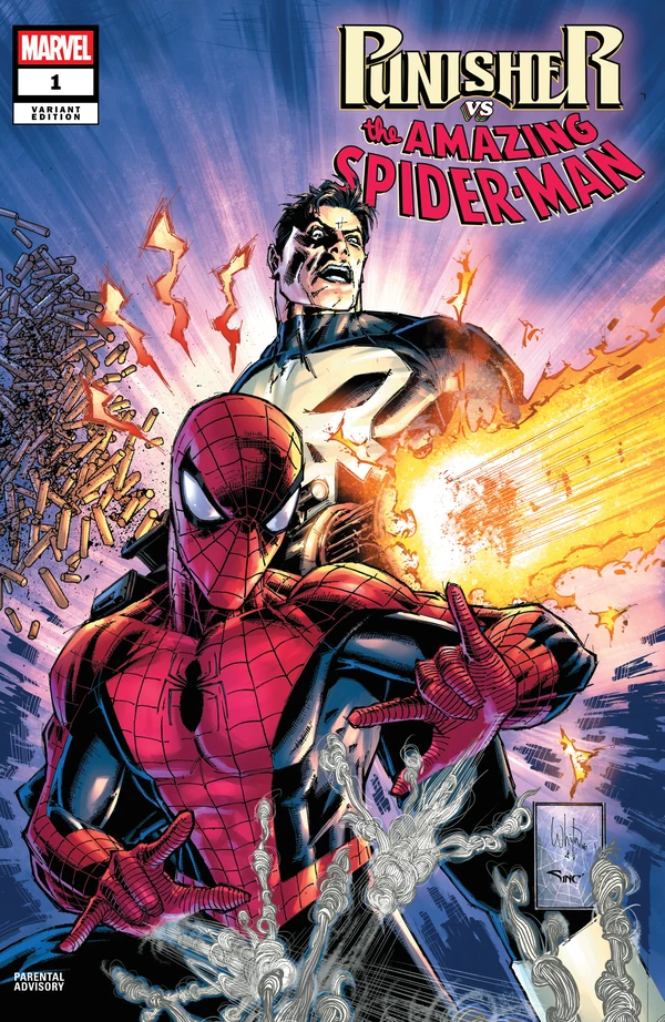 Punisher Vs. Spider-Man: Whilce Portacio Variant #1 - Cover 5
